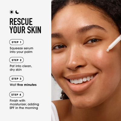 SKIN RESCUE Pure Smooth Serum with 5% Niacinamide and Chebula