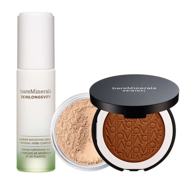 SKINLONGEVITY® Serum and ORIGINAL Foundation Set