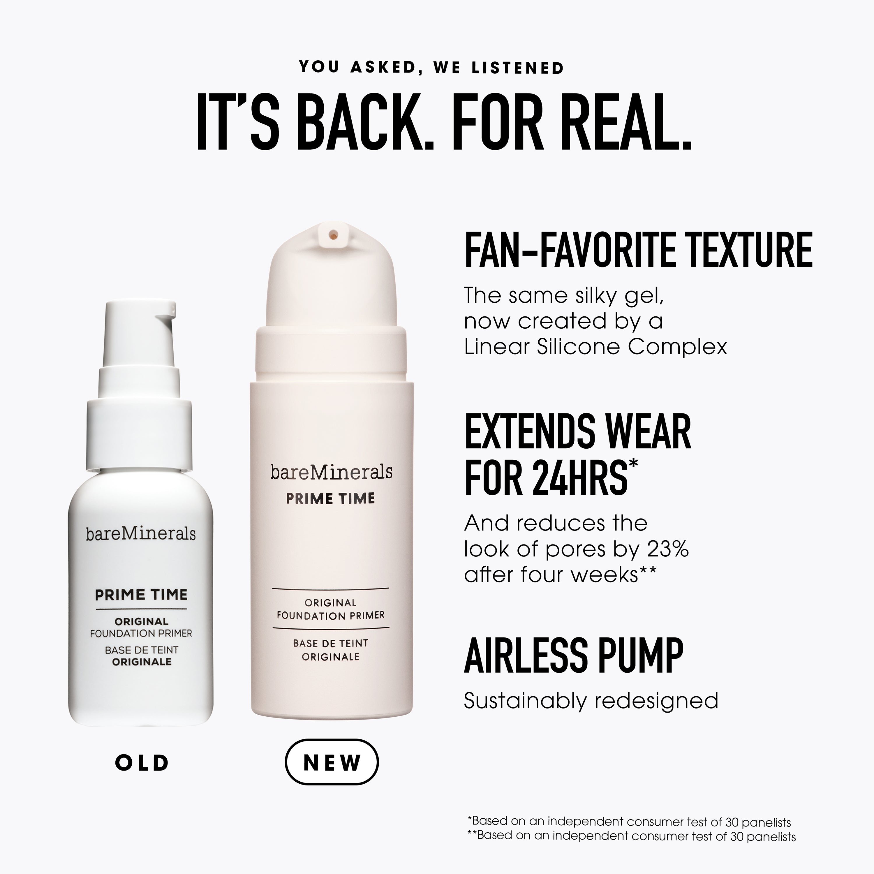Mini Prime Time Original Foundation Primer | Clean, Poreless and